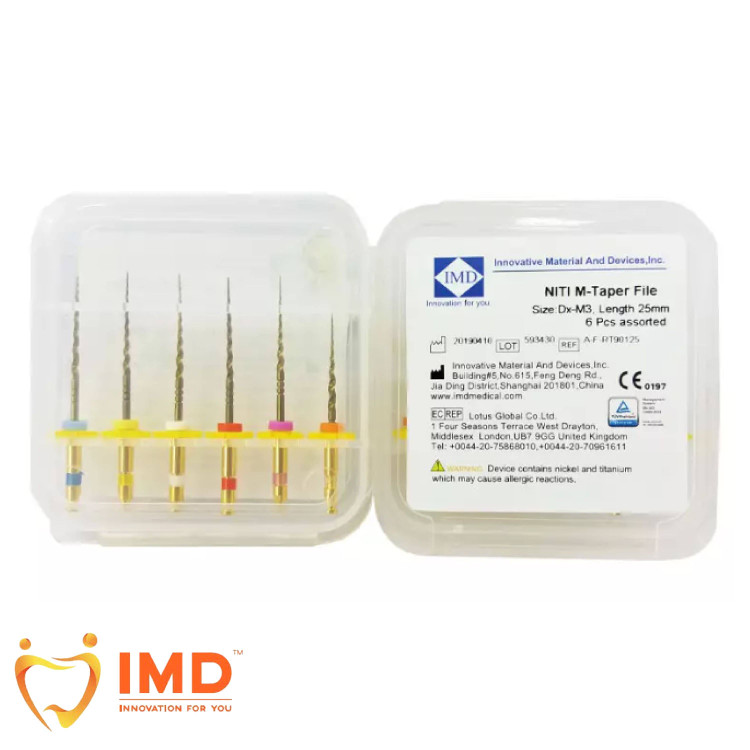 فایل روتاری IMD سیستم 6 فایلی M-Taper