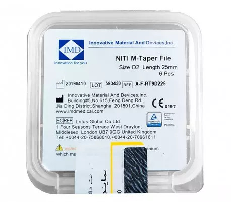 فایل روتاری IMD سیستم 6 فایلی M-Taper