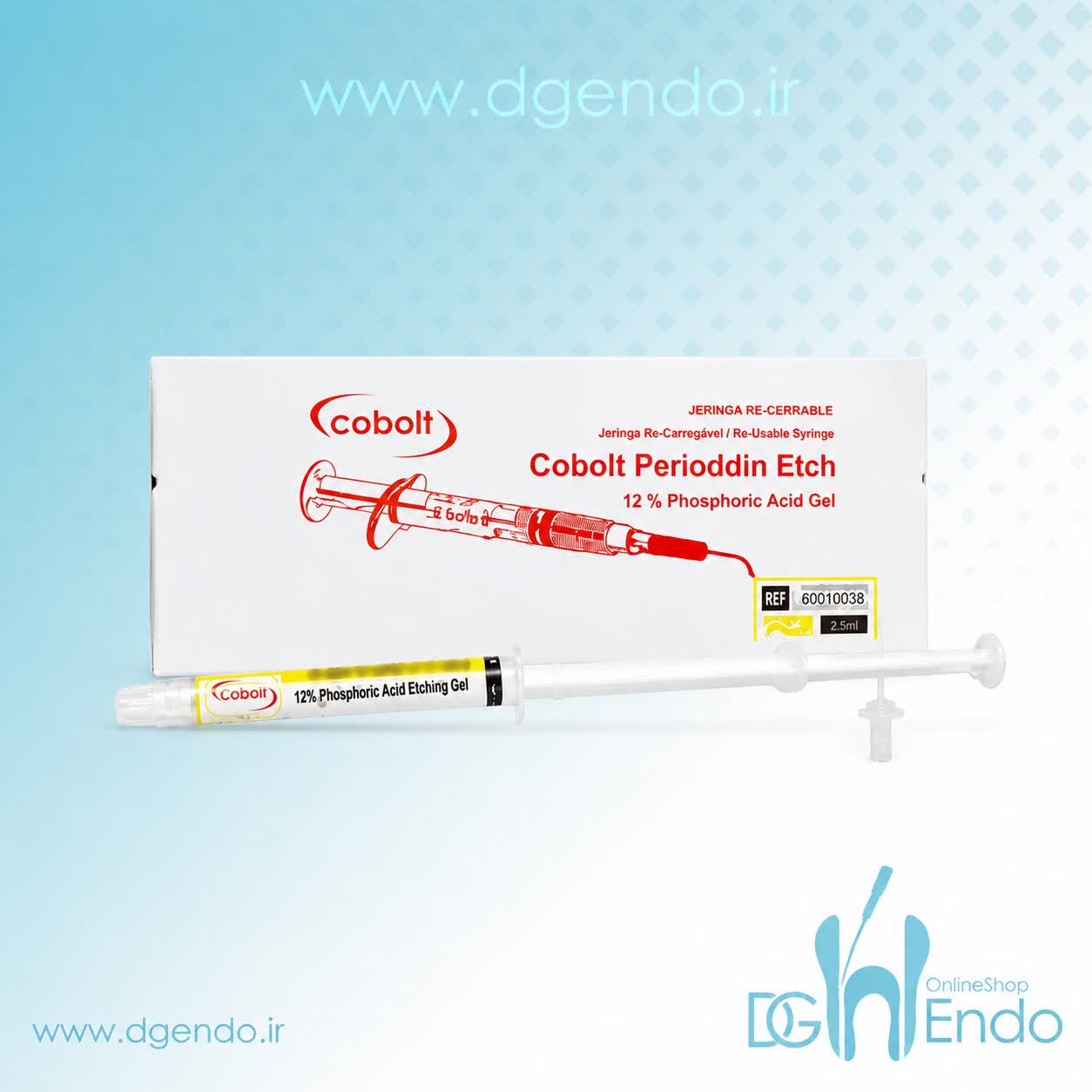 اسید اچ پرسلن کبالت Porcelain Etch %9.6