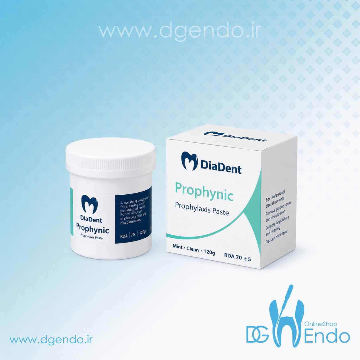 خمیر جرمگیری (پروفیلاکسی) نیک درمان | Prophylaxis Paste Prophynic