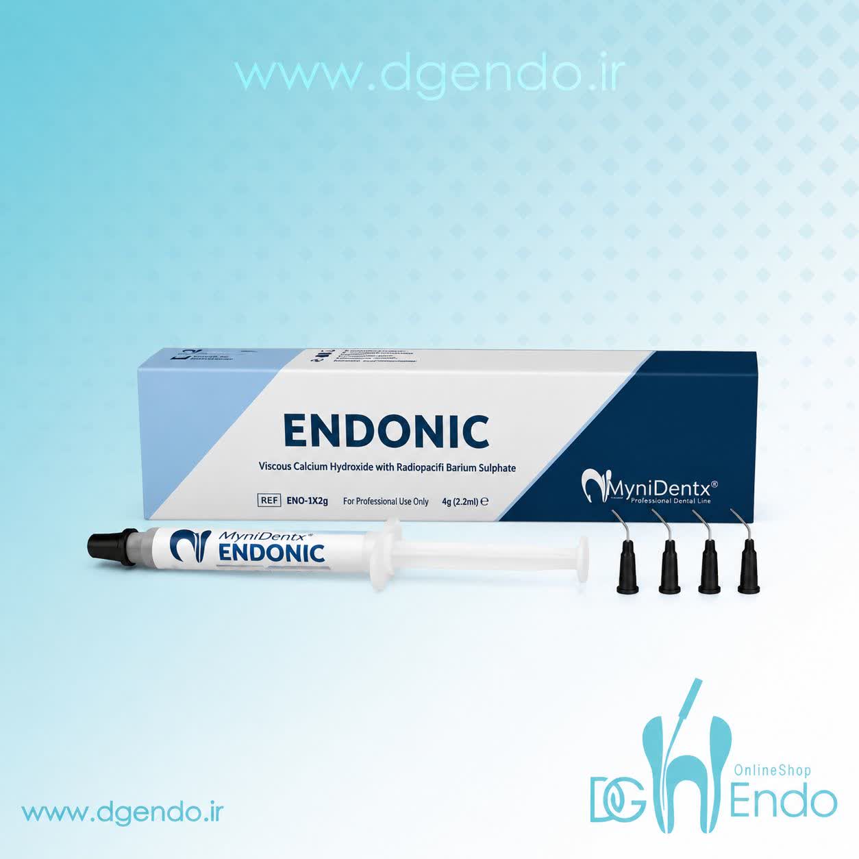 خمیر کلسیم هیدروکساید سرنگی نیک درمان | Endonic Calcium Hydroxide Paste