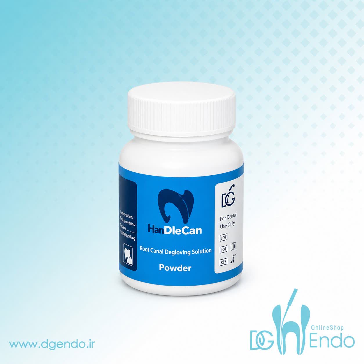 پودر کلسیم هیدروکساید نیک درمان |‌ Calcium Hydroxide Powder