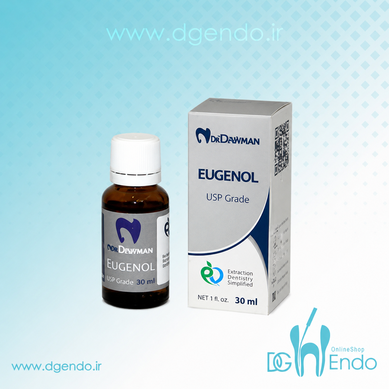 اوژنول 30 میل نیک درمان | Canasol Eugenol Nik Darman