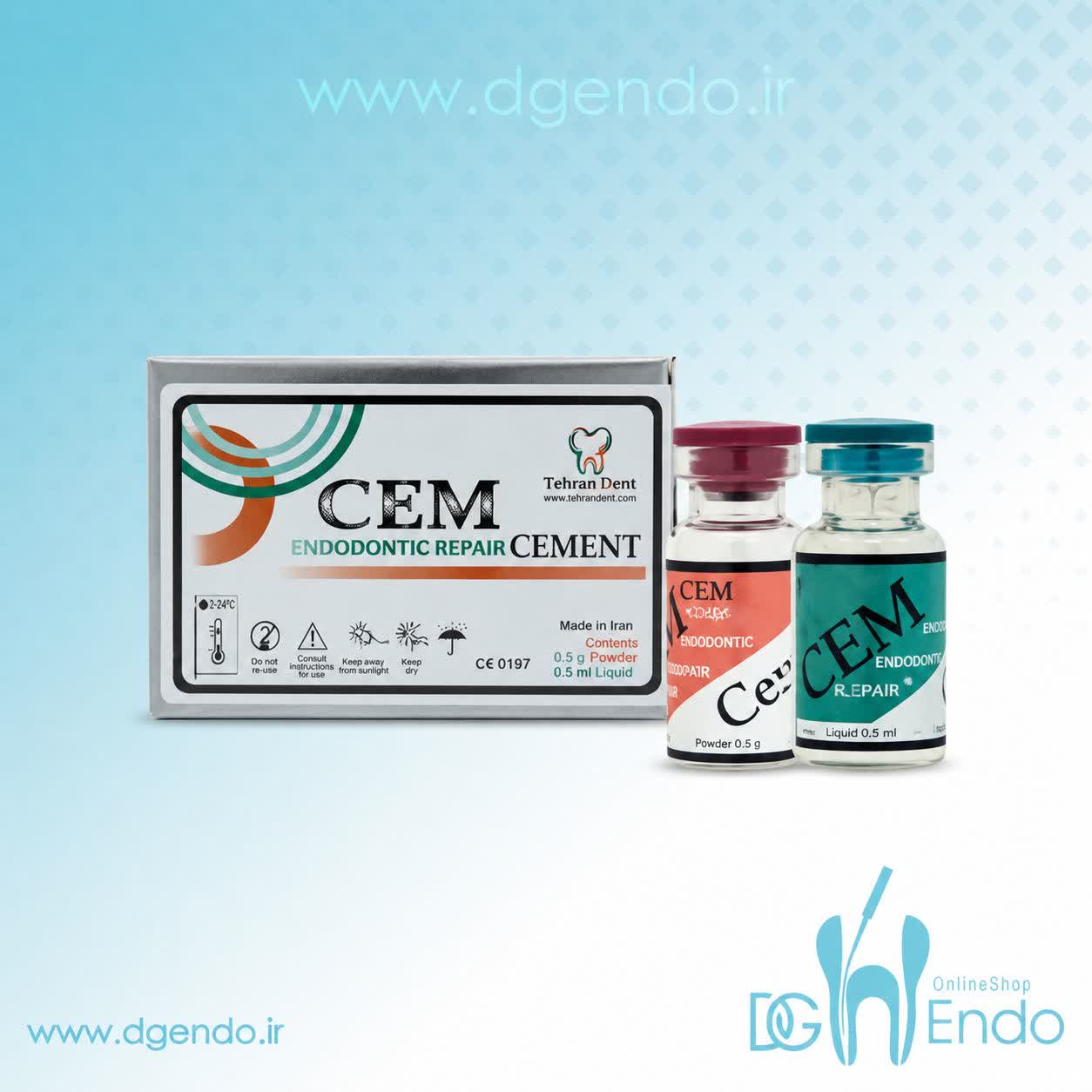 سمان MTA غنی شده سم سمنت – CEM CEMENT