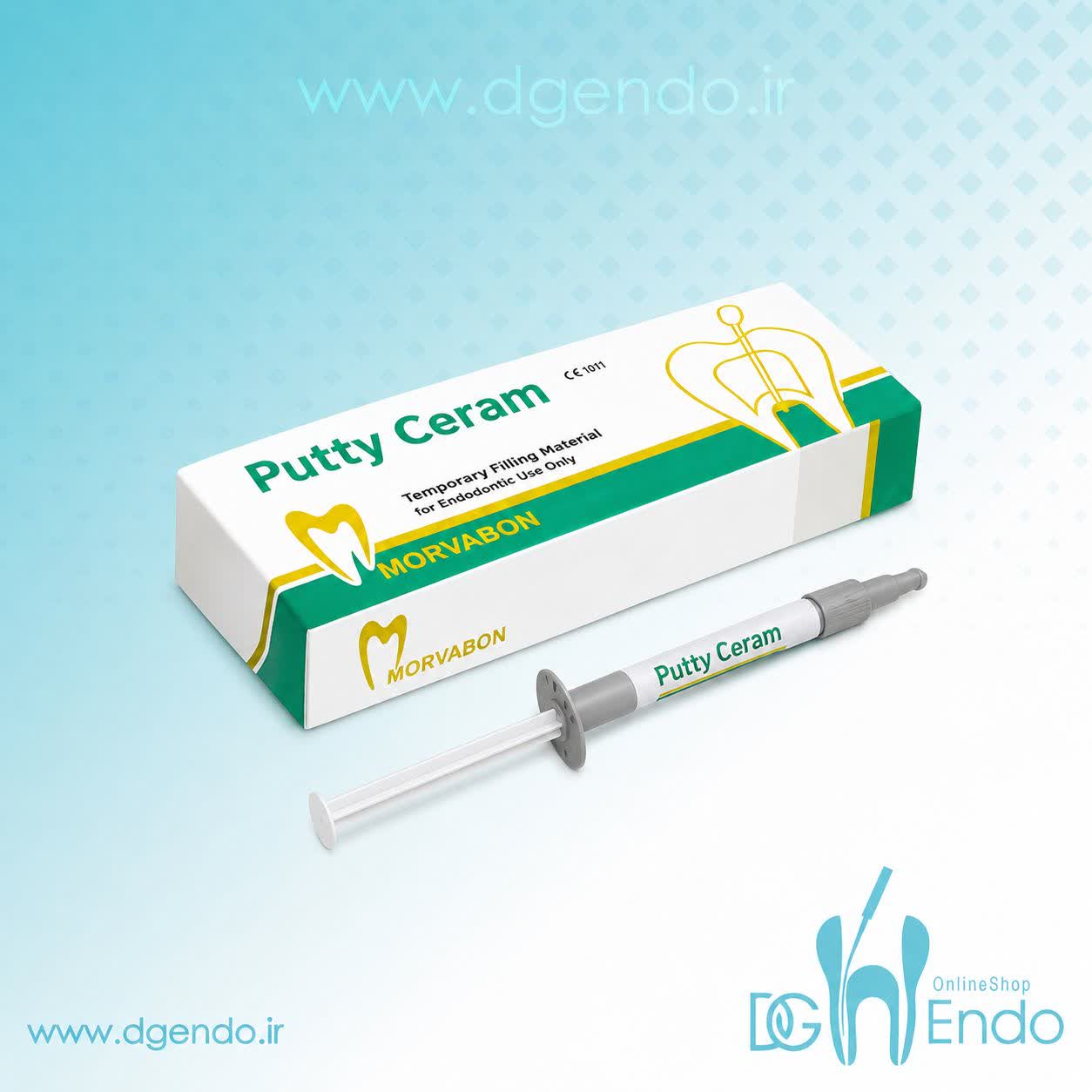 خمیر بایوسرامیک مروابن | Morvabon Putty Ceram