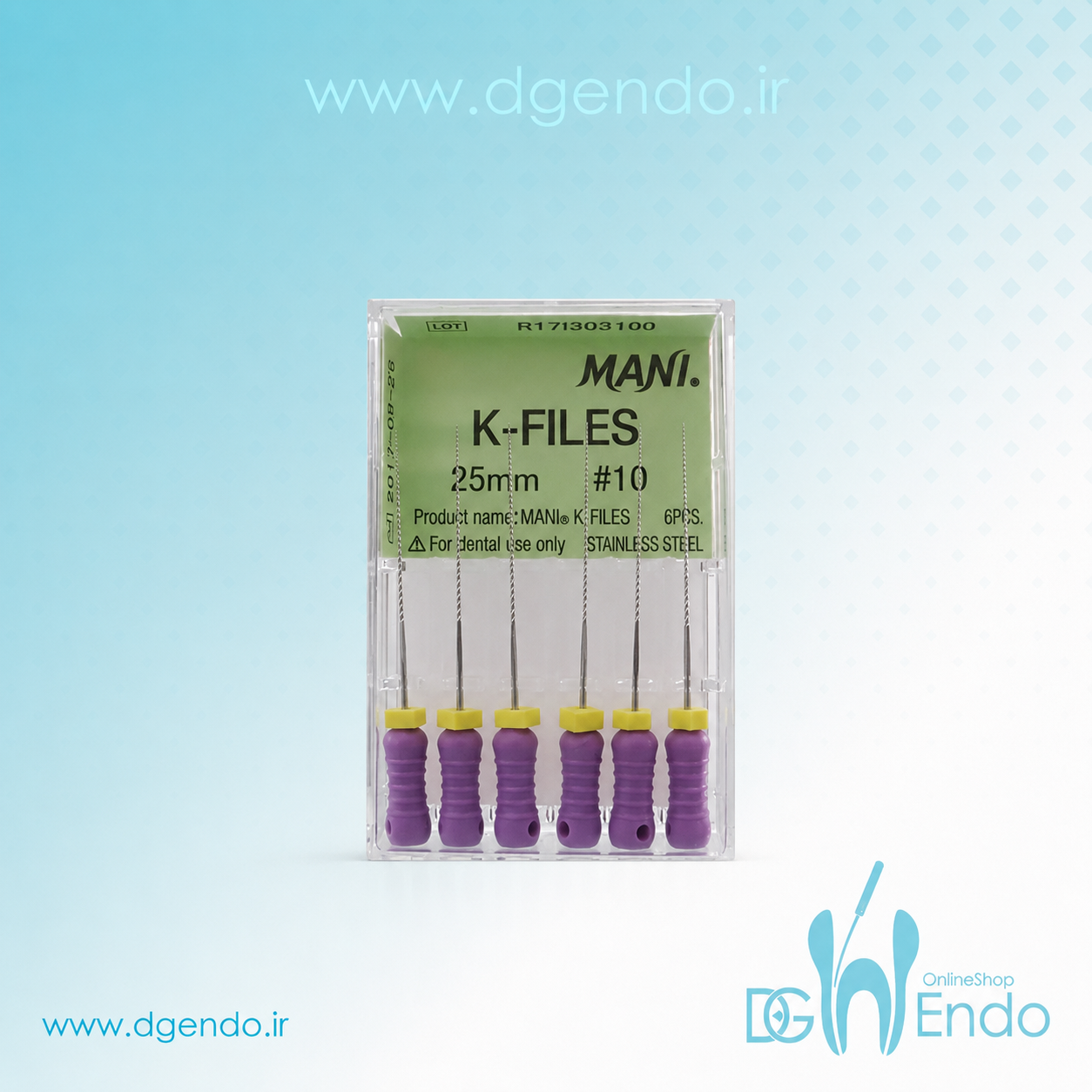 کا فایل مانی25mm Mani K-Files