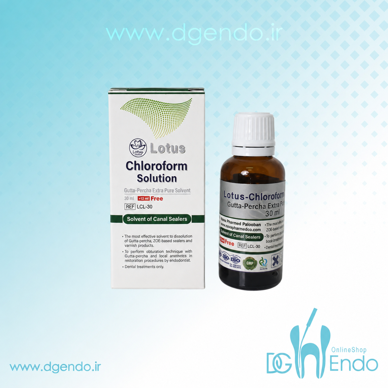 محلول کلروفرم لوتوس 30ml